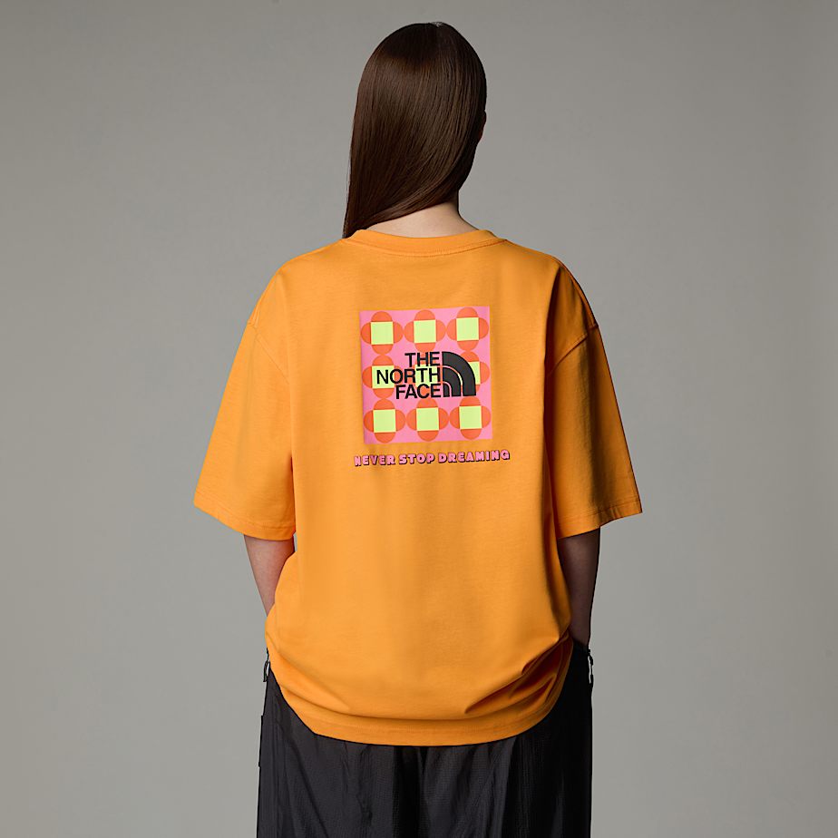 The North Face X Yinka Ilori Box Graphic T-shirt Herr Aprikos | NF0A28Z2X