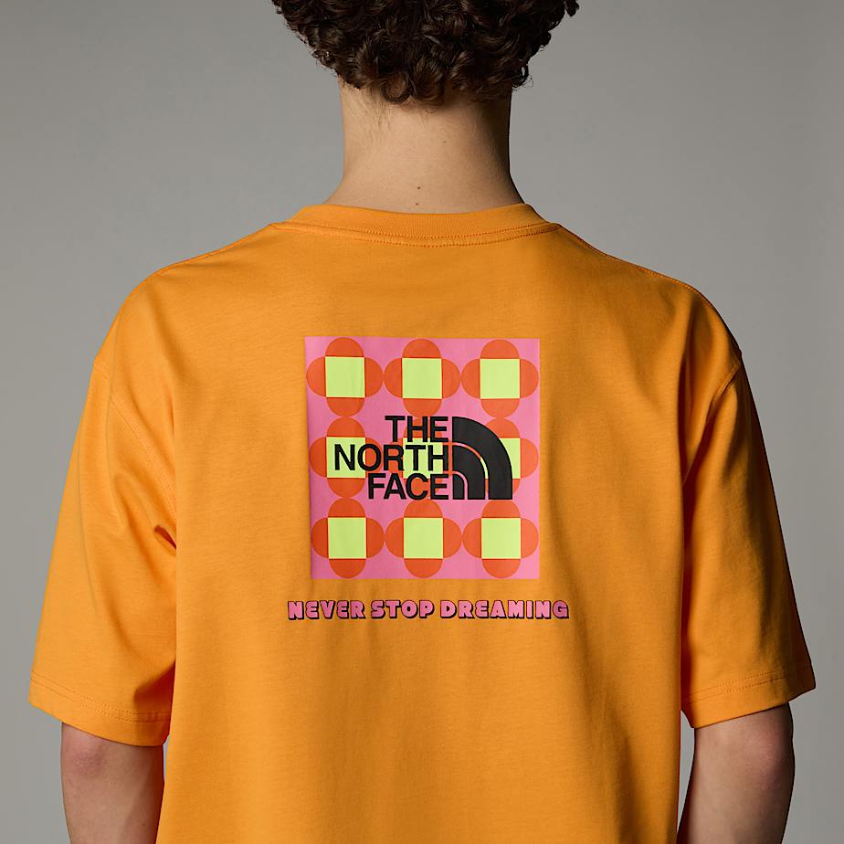 The North Face X Yinka Ilori Box Graphic T-shirt Herr Aprikos | NF0A28Z2X