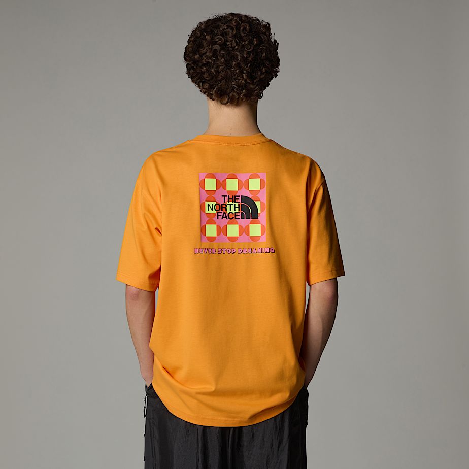 The North Face X Yinka Ilori Box Graphic T-shirt Herr Aprikos | NF0A28Z2X
