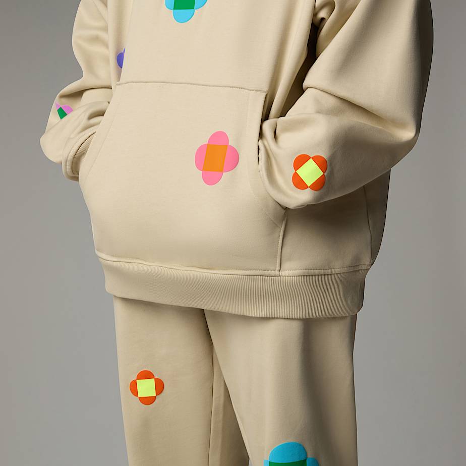 The North Face X Yinka Ilori Let's Blossom Together Hoodie Herr Beige | NF0A44W1M