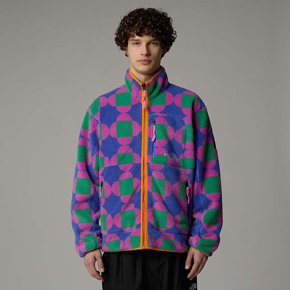 The North Face X Yinka Ilori Printed Reversible Fleecejackor Herr Blå | NF0A26C2S