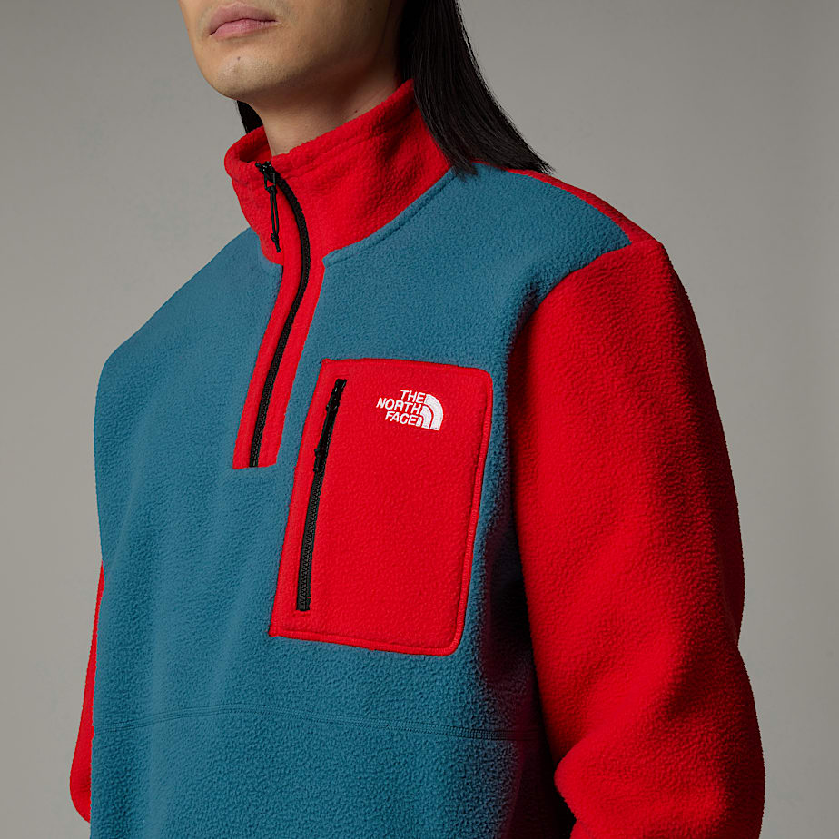 The North Face Yumiori 1/4 Zip Fleece Jacket Pullover Herr Blå | NF0A11S0Y